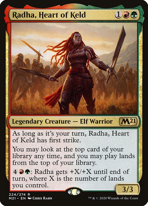 Radha, Heart of Keld (M21-224)
