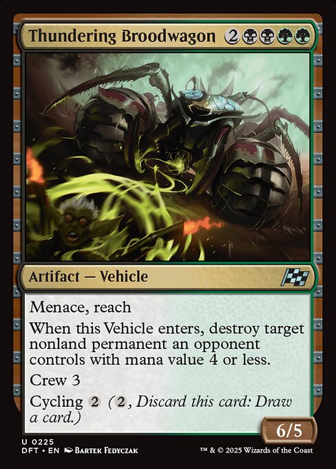 Thundering Broodwagon (DFT-225) (Foil)