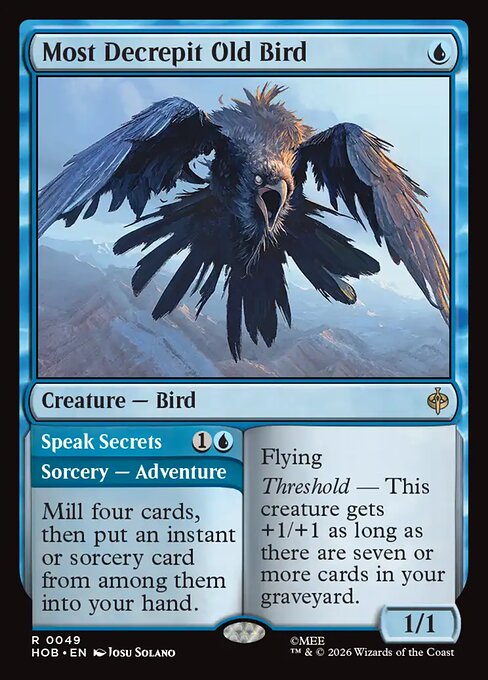 Most Decrepit Old Bird // Speak Secrets (HOB-49)