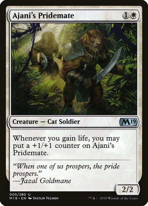 Ajani's Pridemate (M19-5)