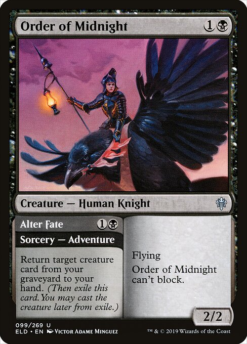 Order of Midnight // Alter Fate (ELD-99)