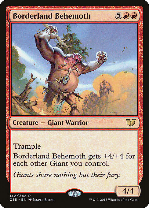 Borderland Behemoth (C15-142)