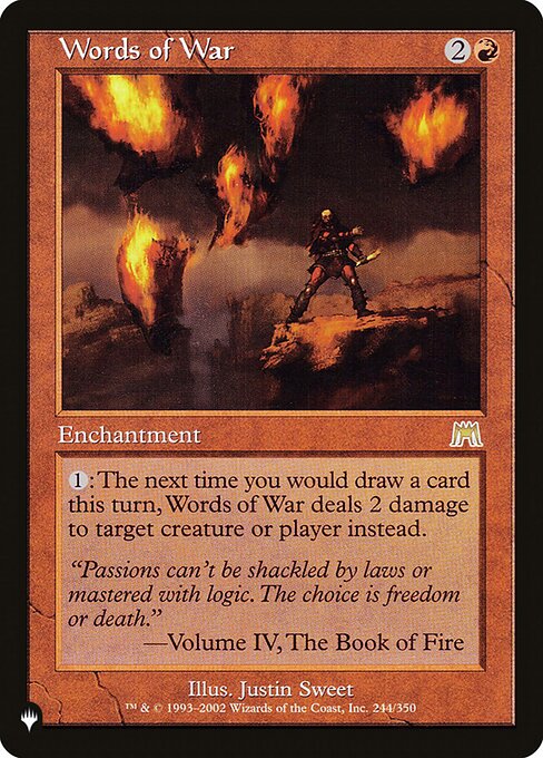 Words of War (PLST-ONS-244)