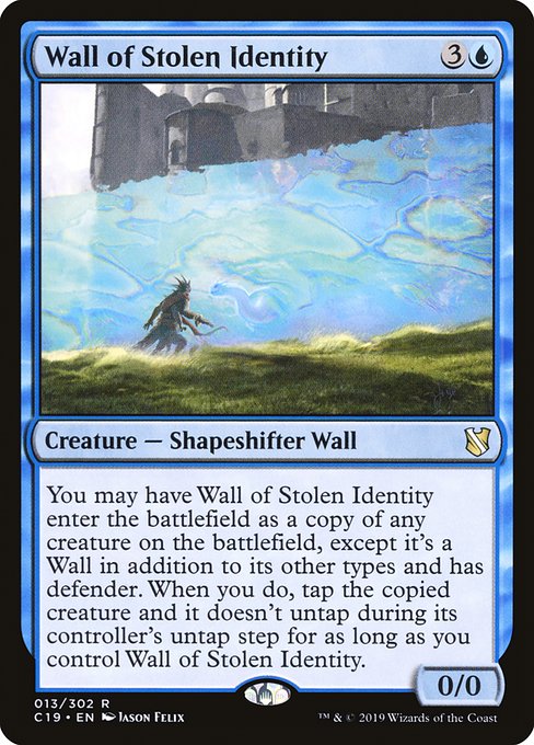 Wall of Stolen Identity (C19-13)
