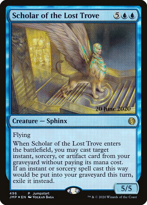 Scholar of the Lost Trove (JMP-496) (Foil)