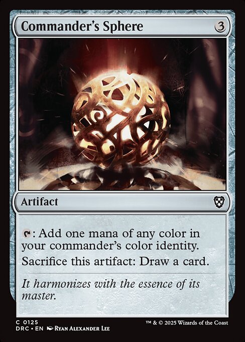 Commander's Sphere (DRC-125)