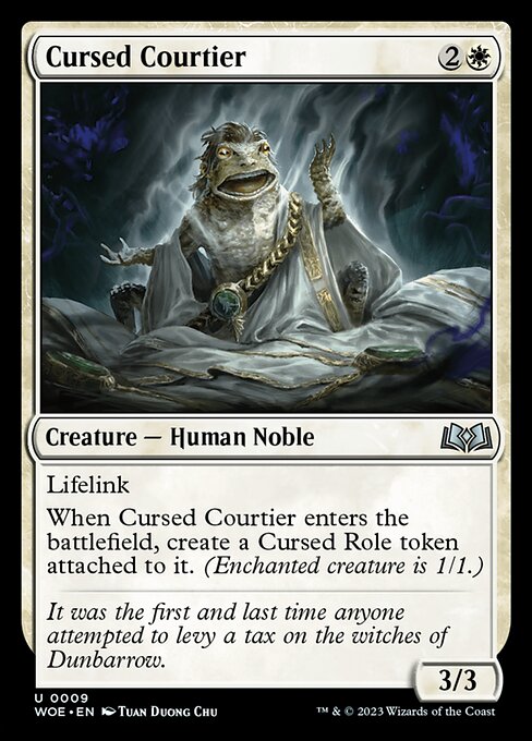 Cursed Courtier (WOE-9)
