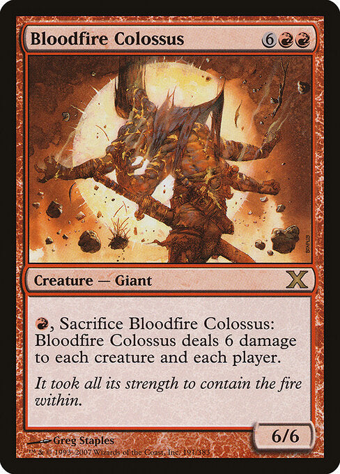 Bloodfire Colossus (10E-191)