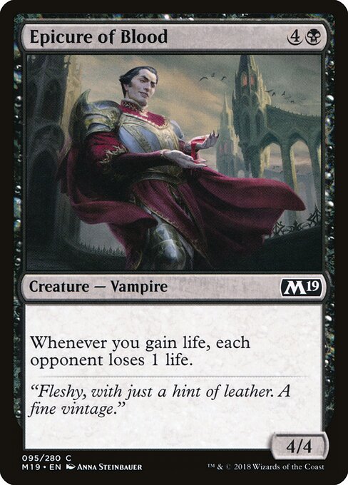 Epicure of Blood (M19-95)