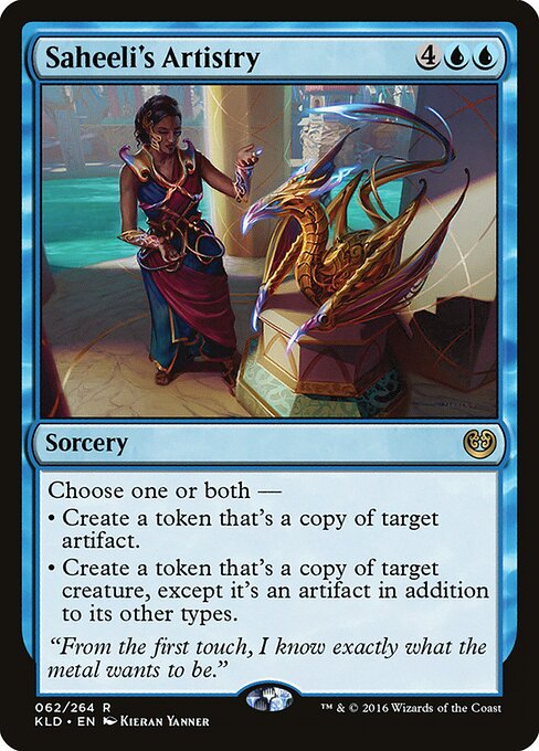 Saheeli's Artistry (KLD-62)