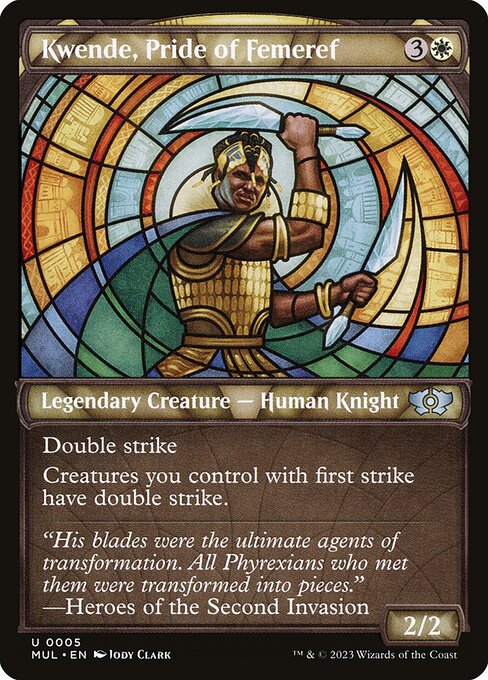 Kwende, Pride of Femeref (MUL-5) (Foil)