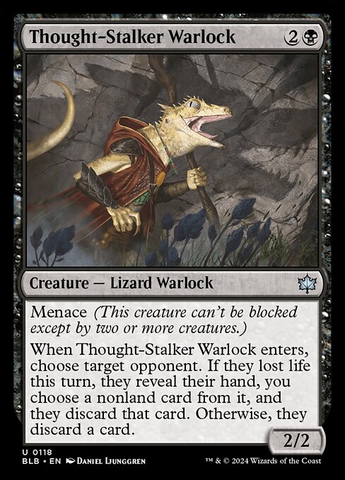Thought-Stalker Warlock (BLB-118)