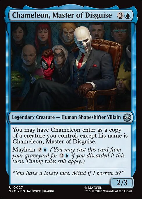 Chameleon, Master of Disguise (SPM-27) (Foil)