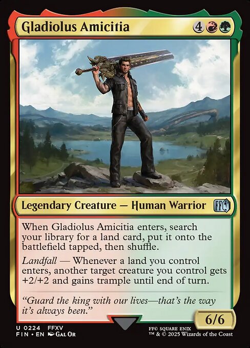 Gladiolus Amicitia (FIN-224)