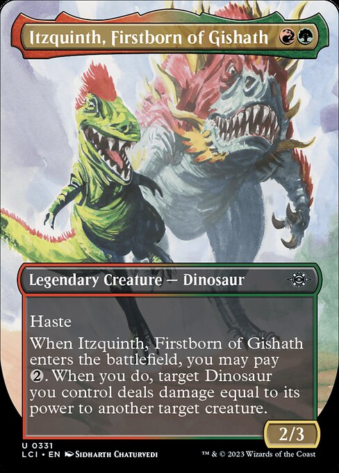 Itzquinth, Firstborn of Gishath (LCI-331) (Foil)