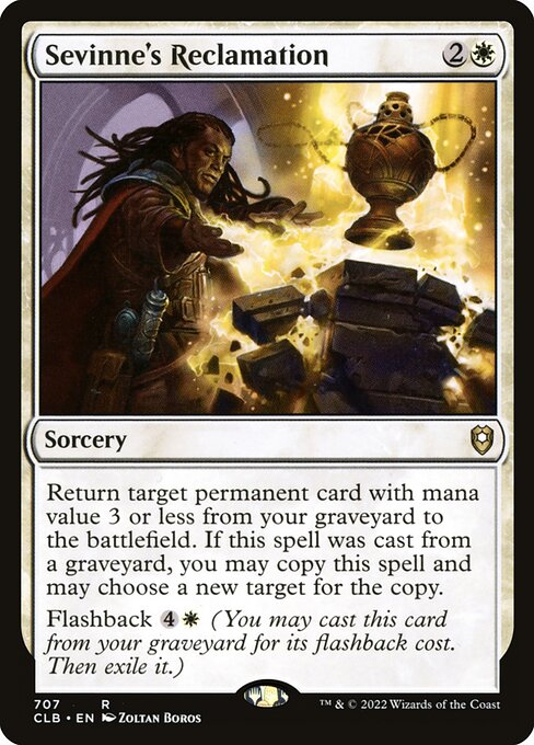 Sevinne's Reclamation (CLB-707)
