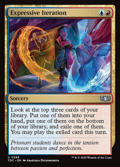 Expressive Iteration (TDC-288)