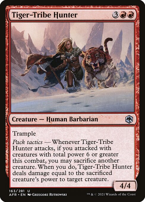 Tiger-Tribe Hunter (AFR-163)