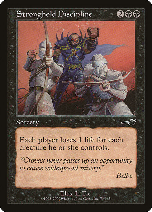 Stronghold Discipline (NEM-73)