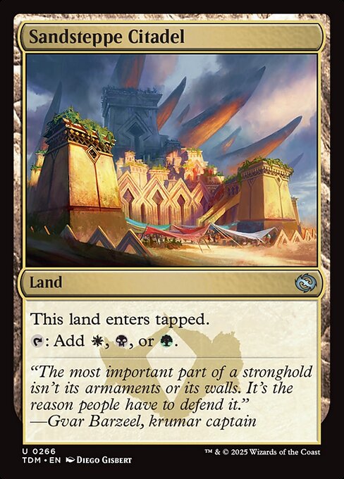 Sandsteppe Citadel (TDM-266) (Foil)