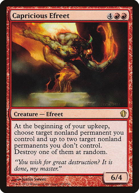 Capricious Efreet (C13-102)