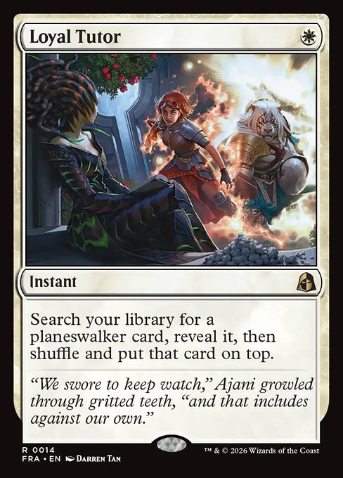 Loyal Tutor (FRA-14) (Foil)