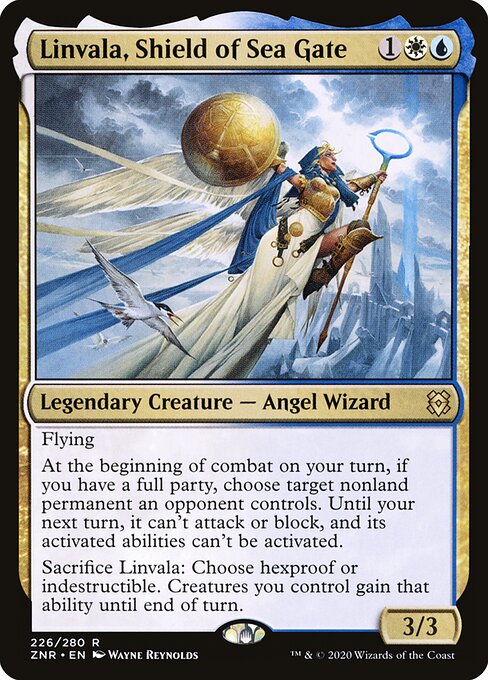Linvala, Shield of Sea Gate (ZNR-226)