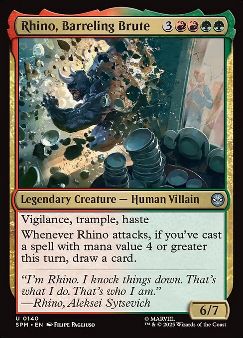 Rhino, Barreling Brute (SPM-140)