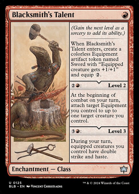 Blacksmith's Talent (BLB-125)