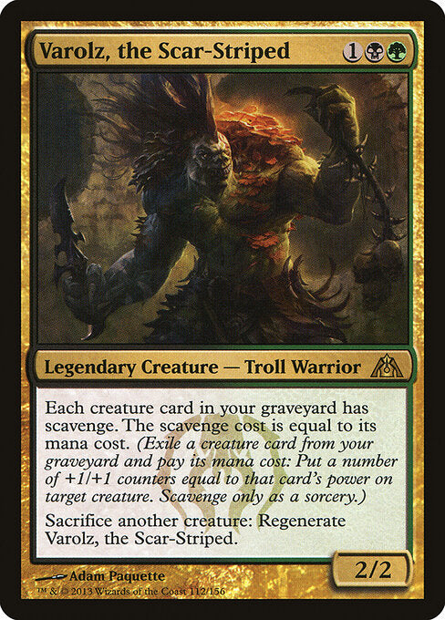 Varolz, the Scar-Striped (DGM-112)
