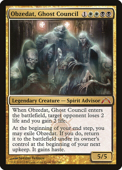 Obzedat, Ghost Council (GTC-182) (Foil)