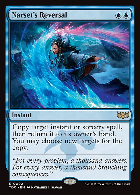 Narset's Reversal (TDC-92)
