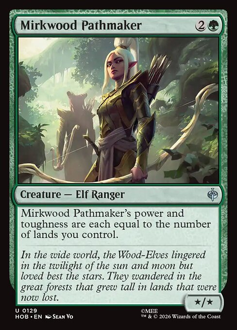 Mirkwood Pathmaker (HOB-129) (Foil)
