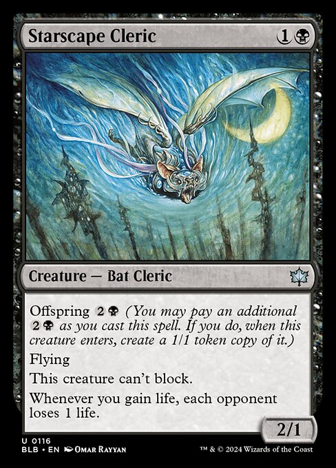 Starscape Cleric (BLB-116) (Foil)