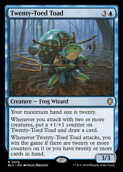 Twenty-Toed Toad (BLC-16)