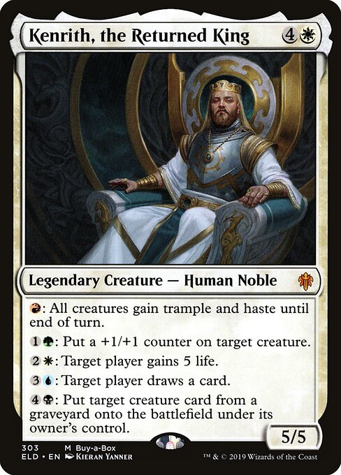 Kenrith, the Returned King (ELD-303) (Foil)