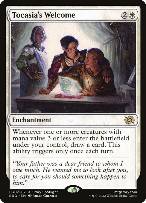 Tocasia's Welcome (BRO-30)