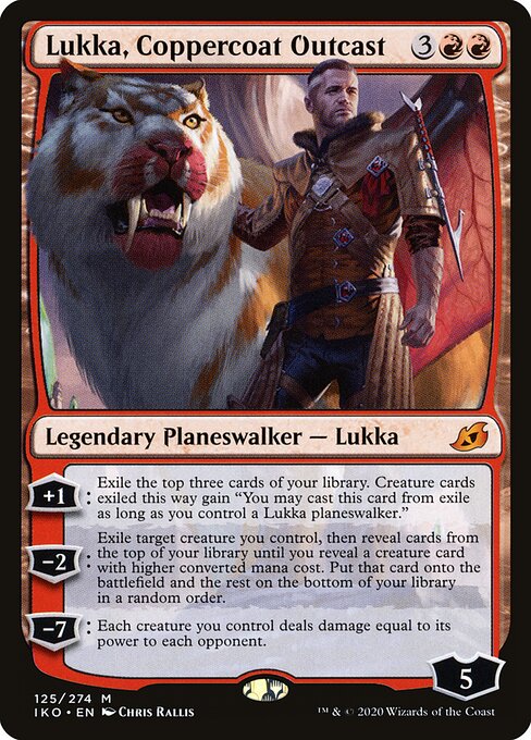 Lukka, Coppercoat Outcast (IKO-125)