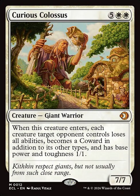 Curious Colossus (ECL-12) (Foil)