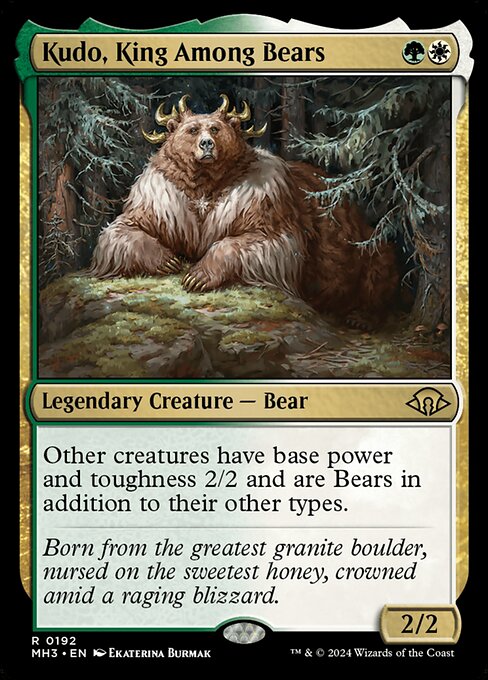 Kudo, King Among Bears (MH3-192)
