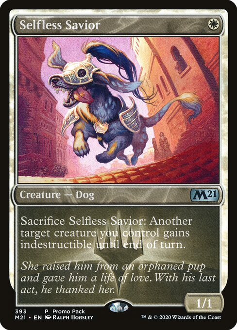 Selfless Savior (M21-393)
