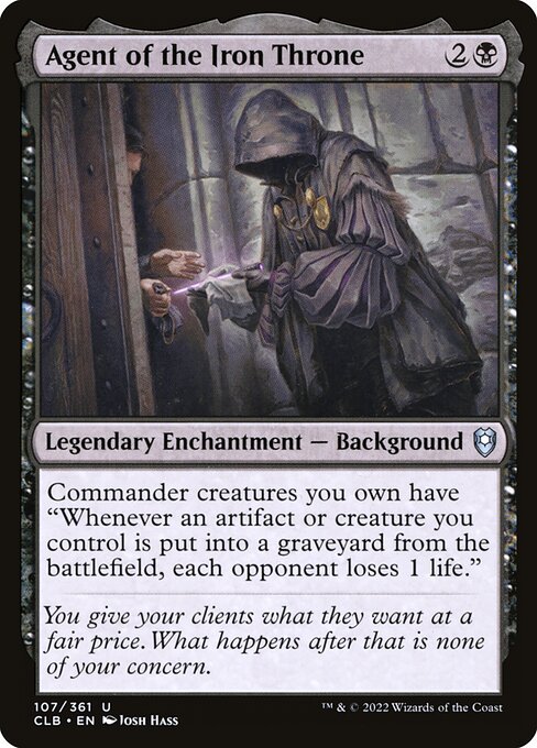 Agent of the Iron Throne (CLB-107)