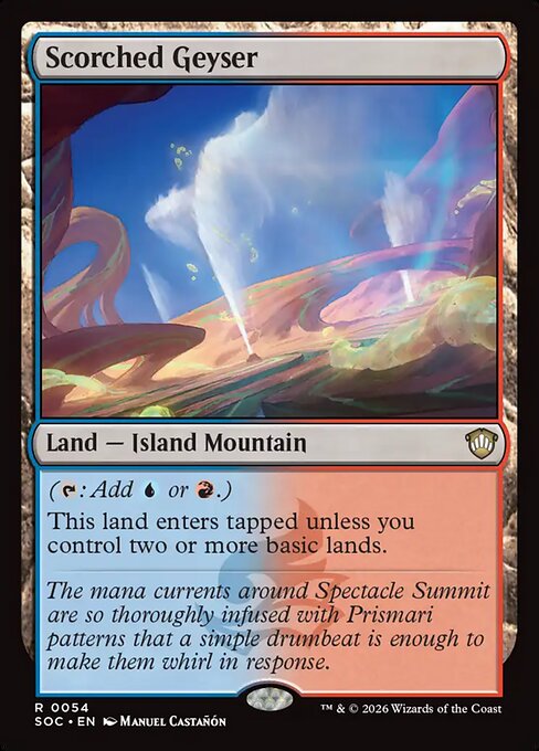 Scorched Geyser (SOC-54)