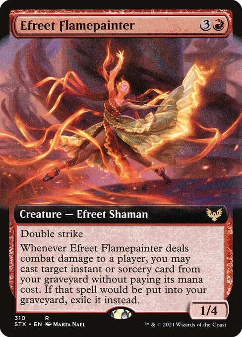 Efreet Flamepainter (STX-310) (Foil)