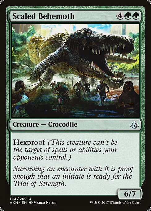 Scaled Behemoth (AKH-184)