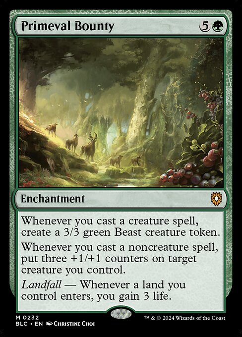 Primeval Bounty (BLC-232)
