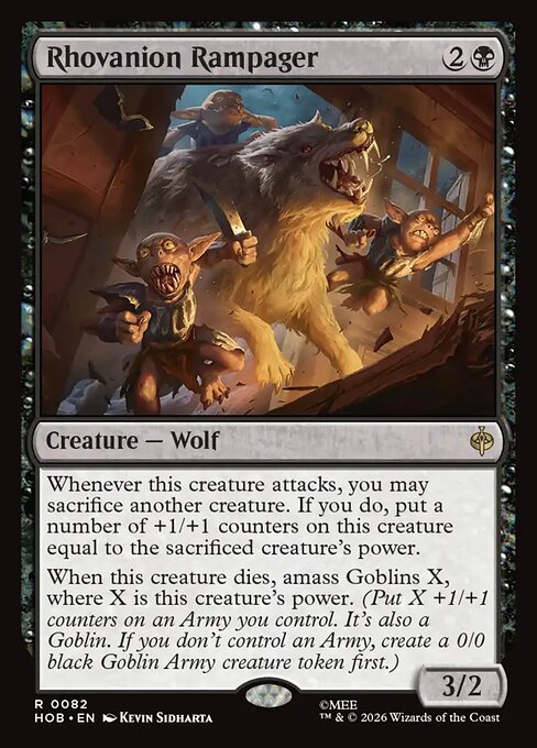 Rhovanion Rampager (HOB-82) (Foil)