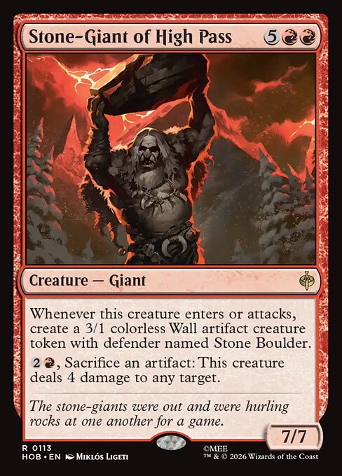 Stone-Giant of High Pass (HOB-113)