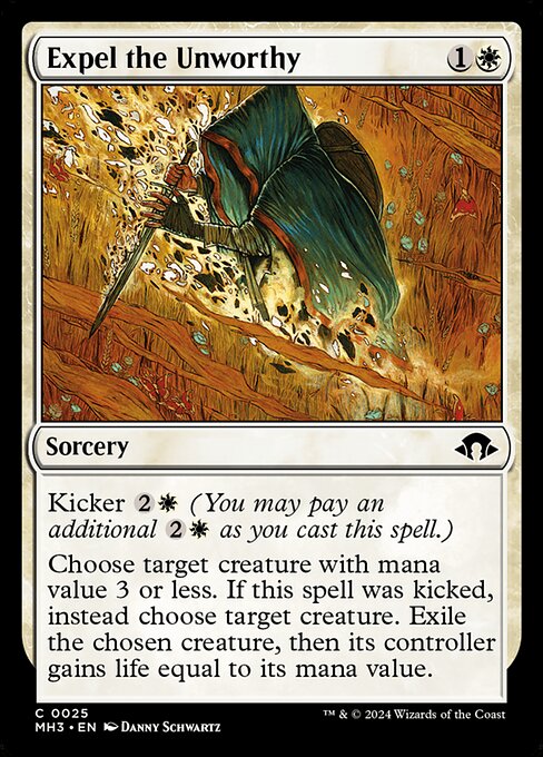 Expel the Unworthy (MH3-25)