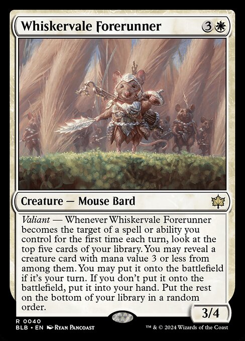 Whiskervale Forerunner (BLB-40)